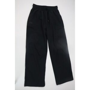 Under Armour Sportswear Woven Texture Cargo Pants Small Black Mens Athletic